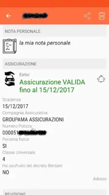 Scanner Veicoli android App screenshot 3