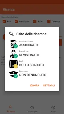 Scanner Veicoli android App screenshot 5